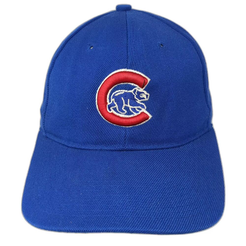 Chicago Cubs MLB Tomorrow Baseball Cap Blue Red One Size OSFM Embroidered Hat